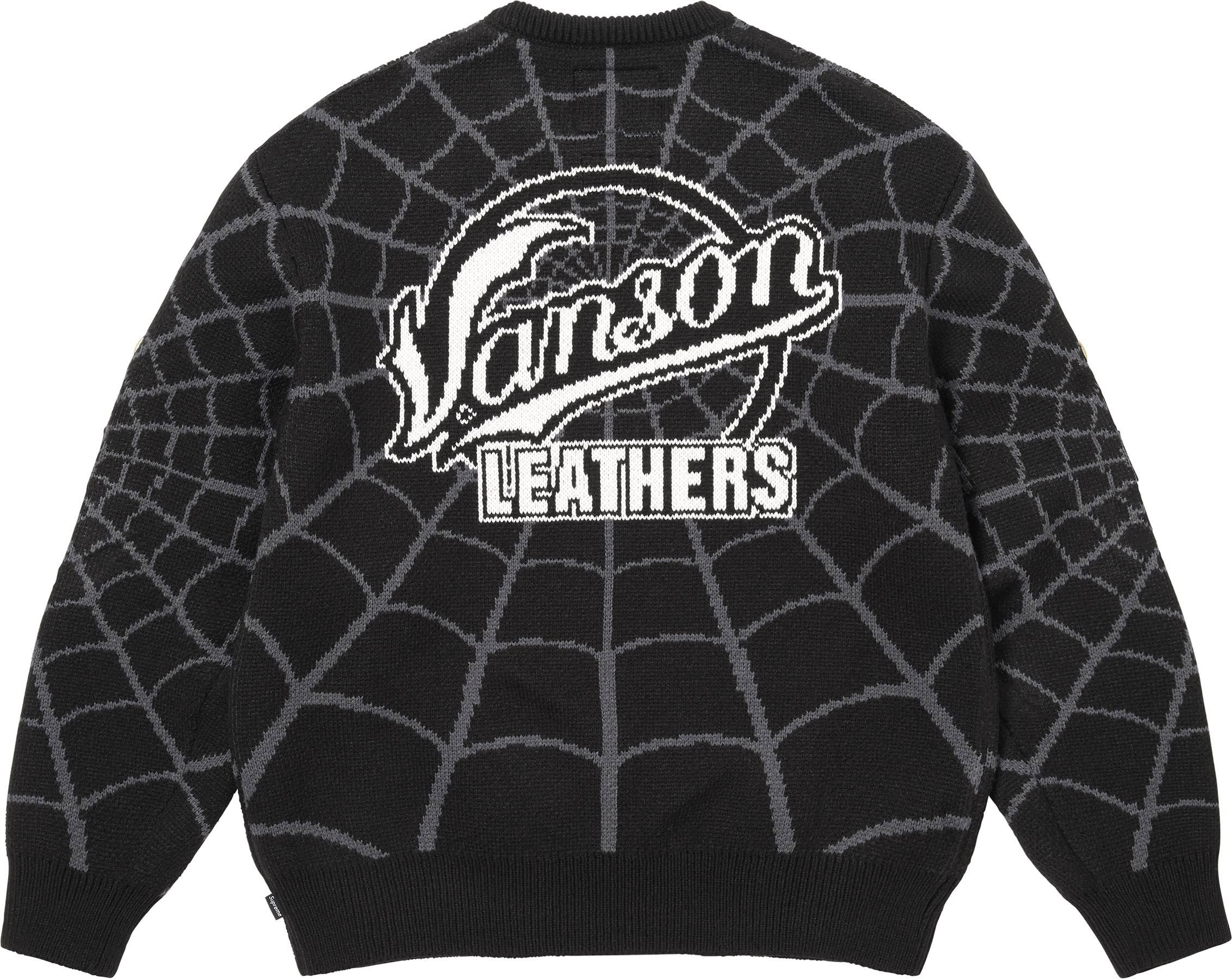 Supreme®/Vanson Leathers® Spider-Man Sweater view 3